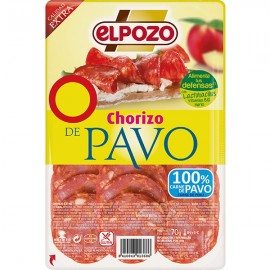 EL POZO Chorizo de Pavo 70 grs