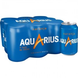 Aquarius Naranja lata 33 cl...